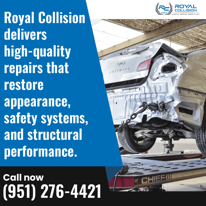 Hiqh-quality repair for apperance, safety systems, and structural performance