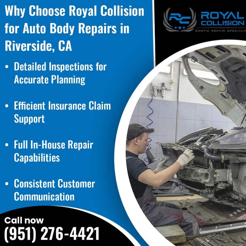 Auto Body Repairs in Riverside, CA