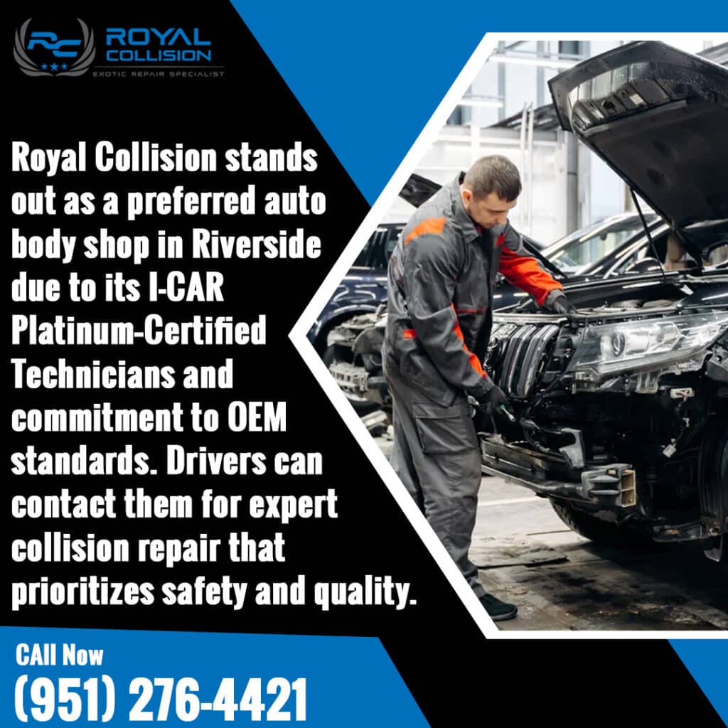 Auto body shop in Riverside
