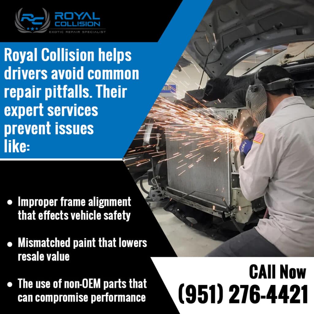 Royal Collision helps avoid common repair pitfalls