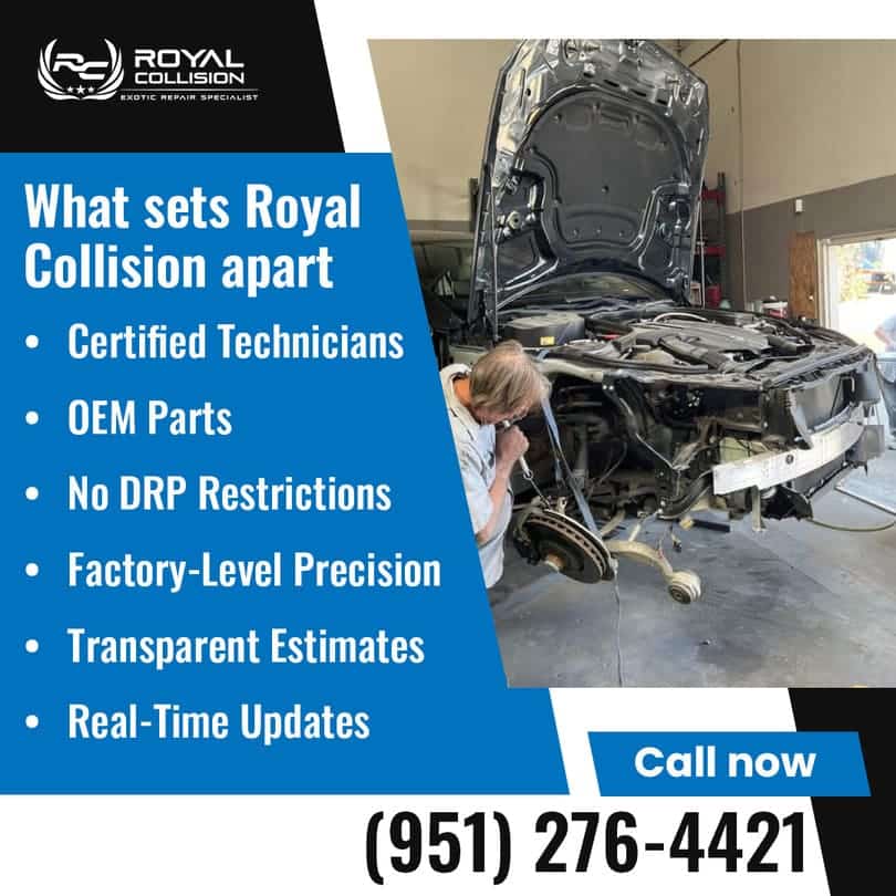 What sets Royal Collision apart 