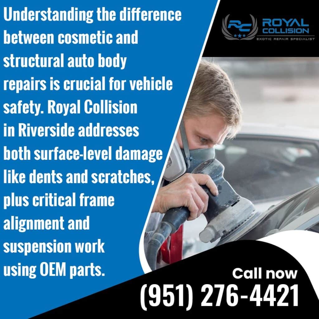 Cosmetic and Structural auto body repairs