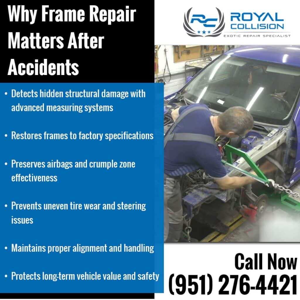 Why Frame Repair Matters After Accidents