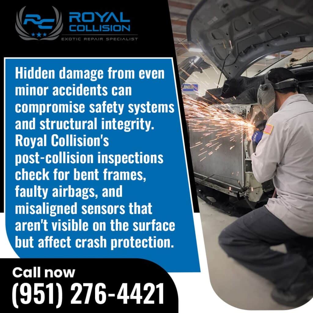 post-collision inspections check