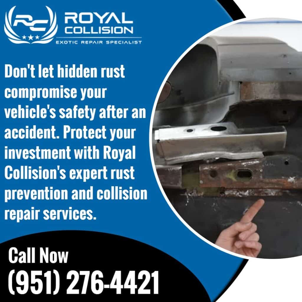 hidden rust on auto body