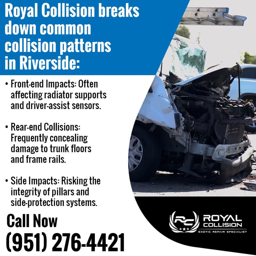 Common Collisoin patterns in Riverside