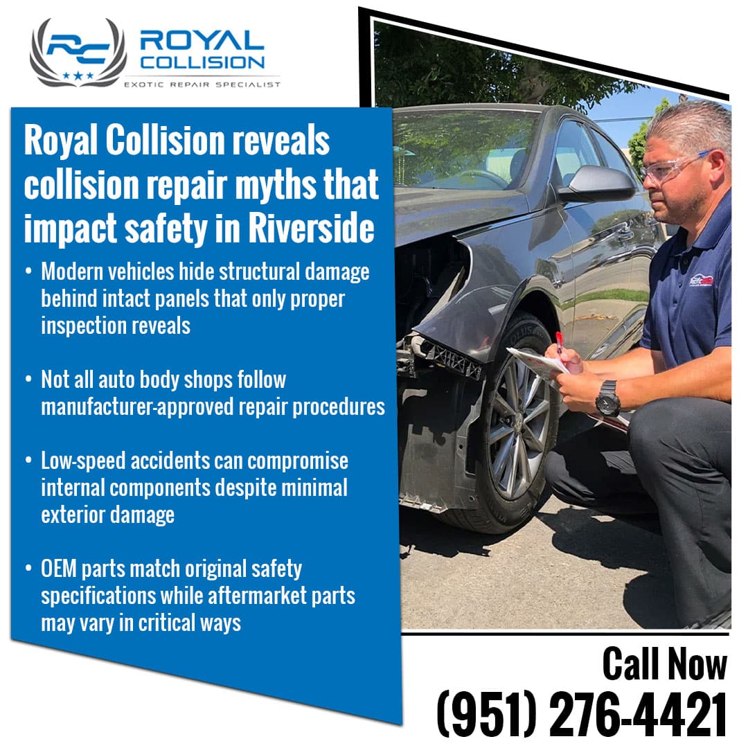 5 Common Collision Repair Myths Explained by Riverside Auto Body ...