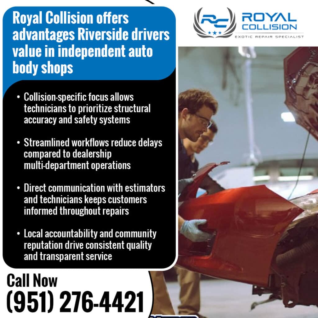 independent auto body shop