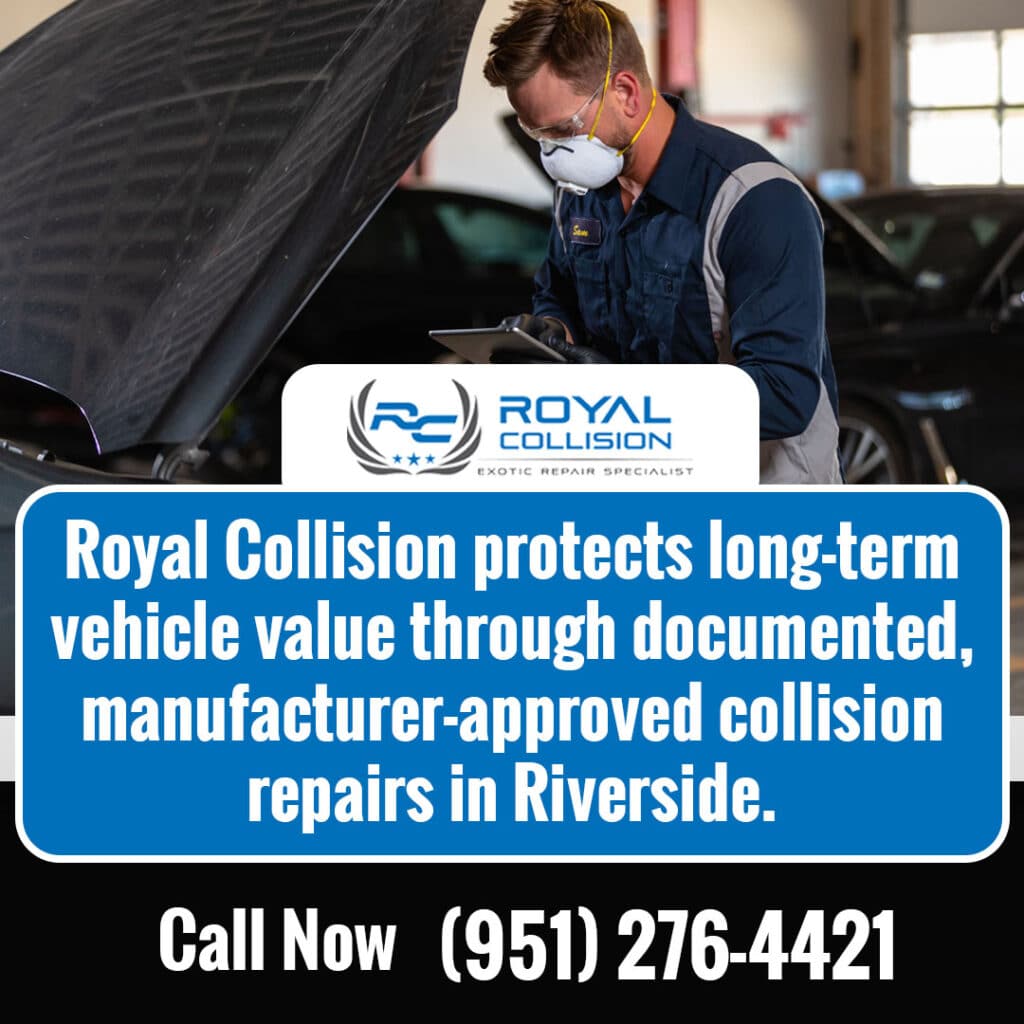 manufacturer-approved collision repairs in Riverside